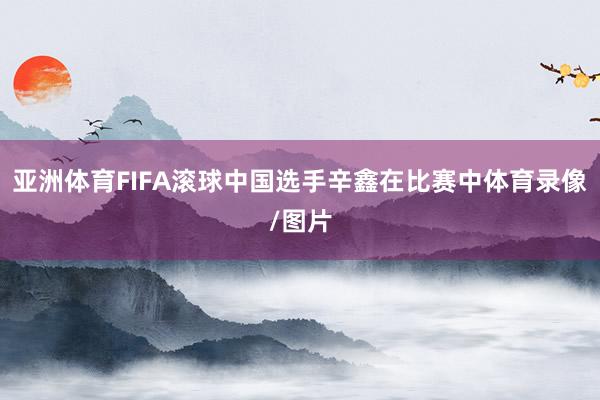 亚洲体育FIFA滚球中国选手辛鑫在比赛中体育录像/图片